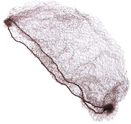 Kichvoe 50stücke Unsichtbare Haarnetze Elastisches Netz Für Haarknoten Bequem Für Täglichen Gebrauch Für Gastronomie Und Medizinische Berufe Braun