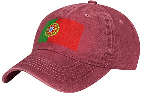 YINGD Army Special Forces Hut Verstellbare Cowboy Baseball Cap Unisex Schirmmütze Bequem und Atmungsaktiv Sonnenhut für Männer Frauen, rot, One size