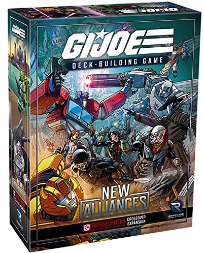 Renegade Game Studios | G.I. Joe Deck-Building Transformers Crossover Expansion | Kooperative Strategische Kartenspielerweiterung | 2–5 Spieler | 45–60 Minuten | Englisch