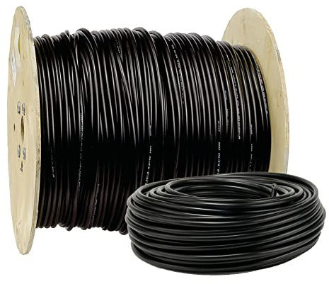 Câble rigide U-1000 R2V 3G1,5mm² 50m noir - FILS & CÂBLES - PA0038B598CB