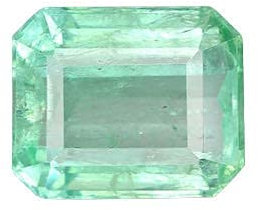ARPITA GEMS - Pierre de panna zambienne certifiée de 7,50 carats avec la meilleure qualité émeraude panna A1+ astrologique lâche de qualité (approbation de la qualité du bâton), cristal de pierres,