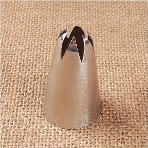 BKEKM Piping Nozzles 1b/m24 Piping Tips Large Size Drop Flower Piping Tip Stainless Steel Cream Nozzle Tool Icing Cake Nozzles Tip