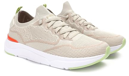WALK IN PITAS | Cue Woman | Zapatillas de Mujer | Náuticos Casual | Mocasines | Zapatos sin Cordones | Deportivas Casuales | Calzado de Walkinpitas | Beige 40