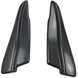 Heckstoßstangenspoiler Diffusor Splitter Kratzschutz Für Seat Für Ibiza Seitenschweller für Autos(Carbon-Look)