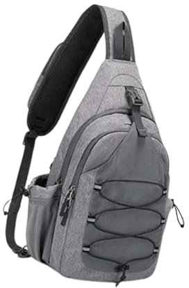 Perfeclan Pickleball-Tasche für Männer und Frauen, Umhängetasche, leicht, Paddelhalter mit Reißverschluss, Tennistasche, Umhängetasche für Anfänger