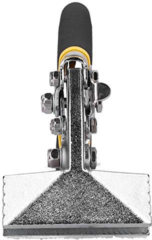 Sheet Metal Seamer & Bender, 3 Inch Sheet Bending Pliers with Comfort Grip Handle, Straight Jaw Tools for Bending, Seaming and Flattening Metal