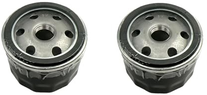 2 Stück Ölfilter, kompatibel mit John Deere LX173 288 STX 38 46 GS 25 LT 133 LA 140 145 F 620 LTR 155, ersetzt #AM125424 AM119567 GY20577 LG4153 LG492932S 49065 7007 49065-0721