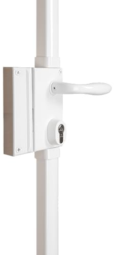 BRICARD Serrure en applique multipoints A2P* Astral 74252C, débrayable, blanc, sens gauche, fournie avec 5 clés