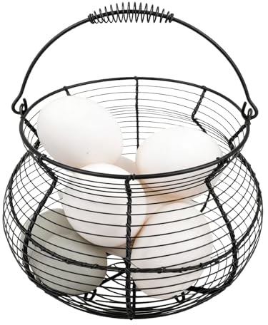 Cestino Per Raccolta Uova Scaffale Vintage Per Deposito