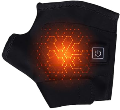 Generico Guanti Invernali Riscaldati | 3 Modalità Temperatura Muffole Elettriche - Guanti Senza Dita con Riscaldamento USB per Sport Outdoor,per Sci Escursionismo Lavoro Snowboard Slittino