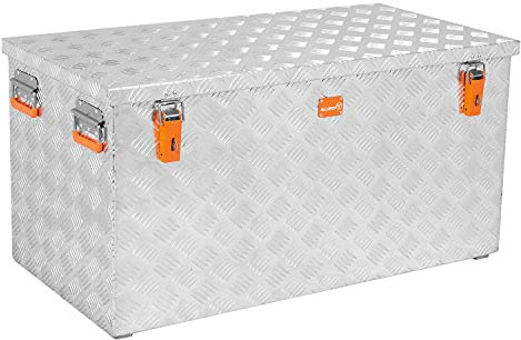 Alubox R250 Aluminium Riffelblech Werkzeug Transportkiste 250 Liter