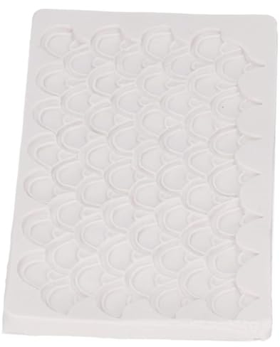 Stück Prägematte Strukturmatte Spitze Fondant Matte, Silikonform DIY Fischschuppen-Fondant-Matte für Schokoladen-Cupcake-Hochzeitstorte
