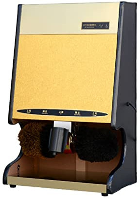 Macchina per lustrascarpe automatica verticale, spazzola per scarpe elettrica per lustrascarpe automatica, interruttore a doppio sensore a infrarossi, per lucidascarpe elettrica per hotel commerciale