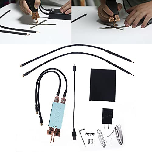 JMorCO Máquina de Soldadura por Puntos con Pluma de Soldadura de una Mano para entusiastas de la electrónica