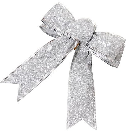 STOBOK 8 Weihnachtsbaumschmuck Weihnachtsschleife Weihnachtsbaumschleife Weihnachtsschmuck Weihnachtsbaumschmuck