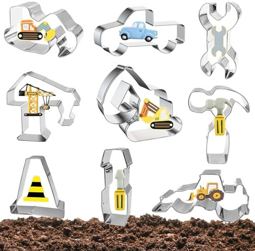 9 Pièces Emporte Piece Patisserie, FUKPO Emporte Piece Biscuit Enfant, Emporte Pieces Biscuits Gateau Fondant Cookie Emporte-Pièces Forme Géométrique Acier Inoxydable