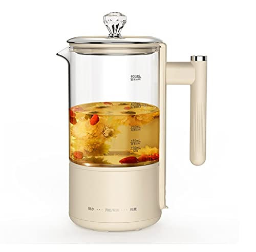 SJHDHDA Kettles for Boiling Water, 600Ml Kettles for Boiling Water Automatic Multifunctions Preserving Pot Tea Porridge Dessert Multi Cooker Integrated Water Boiler Learned extensively