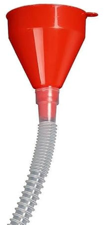 QZLNONTK Grand Entonnoir en Plastique for Huile et liquides - Mini Entonnoir verseur d'huile de Cuisine, Large Ouverture for Un Remplissage Facile(Red)