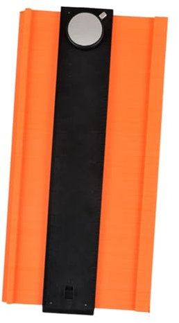 Colcolo Medición de la regla de calibre de contorno soldadura soldadura de la herramienta multifuncional de la herramienta de esquema de la herramienta de, 10 Inch