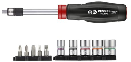 Vessel (USA Official) 2 Way-Power Driver, 11PC. Set No.400PD21U