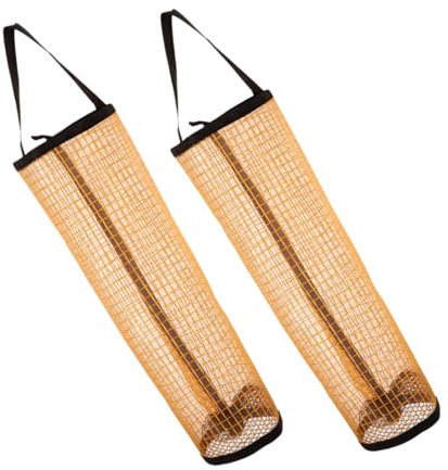 EXHUMKY 2stücke Mesh Balltaschen Für Pickleball Und Tennis Mit Griff Aus Strapazierfähigem Nylongewebe Tragbar Für Outdoor-Sport Und Training Sowie Für Pickleball-aufbewahrung Und