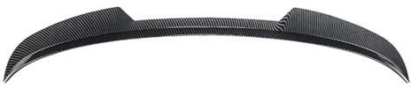 Auto Heckspoiler Für Ford Für Fiesta ST Für Line MK6 MK6.5 2008-2017 Heckflügel Fester Windspoiler Heckflügel Modifiziertes Dekorationszubehör Schwarz Glänzend(Carbon Look)