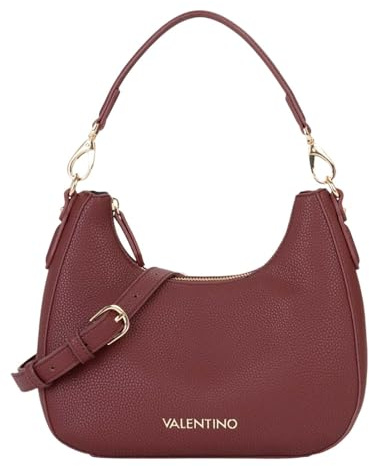 Valentino Schultertasche Umhängetasche Brixton Hobo Bag Bordeaux dunkelrot