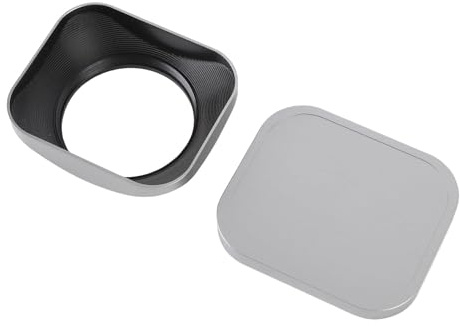 Fdit Paraluce per Fotocamera in Lega di Alluminio, Design Leggero, Facile da Installare e Utilizzare per gli Appassionati di Fotografia All'aperto (46MM)