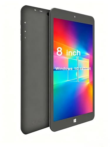 KBJPADS Tableta Windows de 8 pulgadas, 4 GB de RAM, 64 GB ROM, Windows 10, tabletas domésticas
