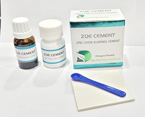 House Brand Reinforced Zinc Oxide Eugenol Z.O.E. 50g Powder 15mL Liquid DENTONIC Masterdentt 10-91