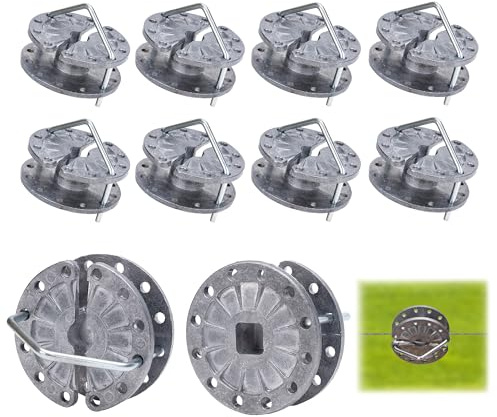Electric Fence Wire Strainer, 10Pcs Rapid Wire Tensioner, Fence Tightener, for Fencing Tool and Tightening Metal Fence Post