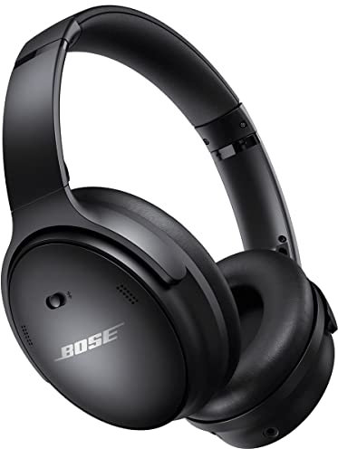 Bose Casque sans Fil Bluetooth à Réduction de Bruit QuietComfort 45 avec Microphone pour Les Appels – Noir