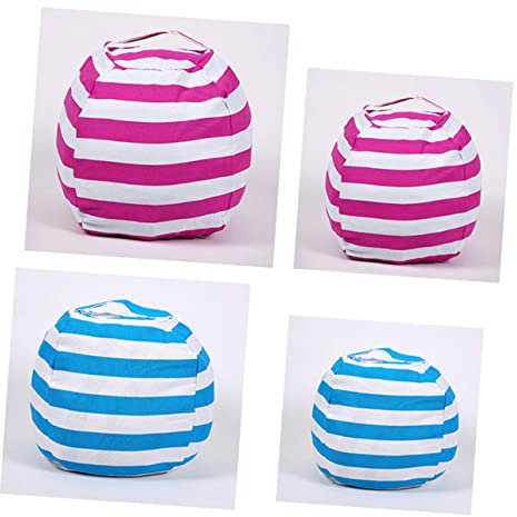CHILDWEET Niedliche Form Aufbewahrungstasche Für Plüschtiere Sofakissen Für Jungen Und Mädchen Griff Reißverschluss 61 cm