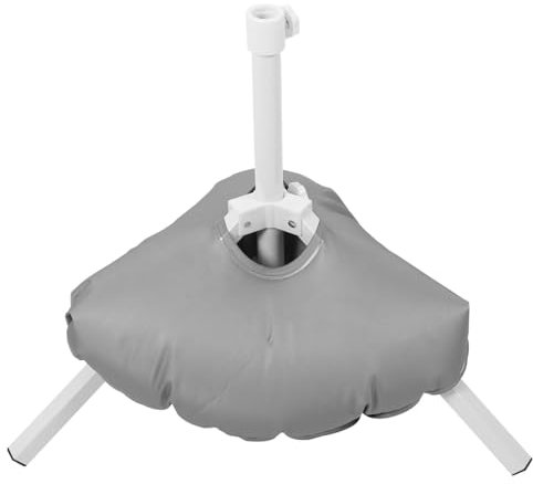 Milisten 1ensemble Support De Parasol Portable avec De Remplissage Base Stable pour Parasol De Plage Jardin Accessoire Indispensable pour Ombrella Et Bâches Publicitaires