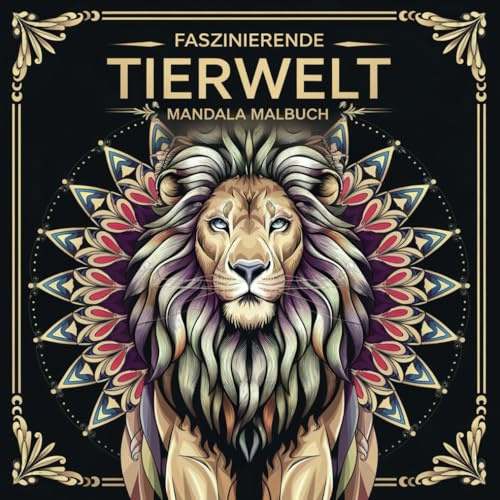 Faszinierende Tierwelt – Mandala Malbuch: Entspannung und Kreativität für Erwachsene