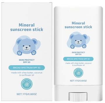 Baby Sun Cream, Toddler Sunscreen, Kids Sunblock, Quick Absorption, Gentle Formula, Broad Spectrum, 2.99x1.5 Inches, For Men And Women