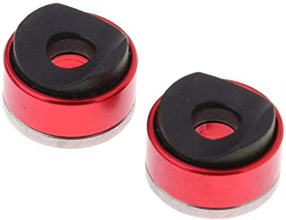 VPUPYILG 2x Bike Quick Release Clip Bolt Lever Slider Wheel Hub Skewers Parts Red