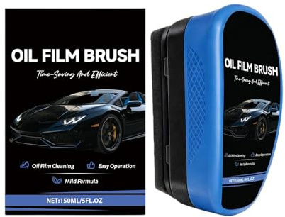 Limpiador De Película De Para Cristales De Coche,Tablero De Emulsión De 150 ml Para Recubrimiento,Limpiador De Película De Portátil - Elimina Manchas Mejora Claridad Visibilidad Ventanas