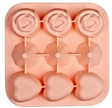 Stampi per cubetti ghiaccio con diamanti a forma cuore, stampi in silicone alimentare per bevitori whisky, vassoio da per congelatore, rilascio facile