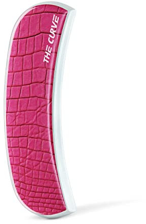 The Curve Lime à Ongles Durable Petite et Courbée (Crocodile) - Lime à Ongles en Verre - Limes à Ongles de Haute Qualité Ongles Naturels