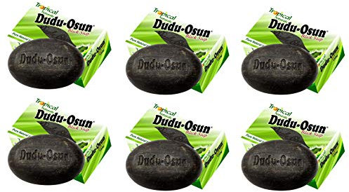 Dudu Osun Tropical African Black Soap, 6 x 150g
