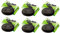 Dudu Osun Tropical African Black Soap, 6 x 150g