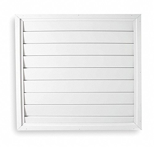 Dayton 36 Whole House Fan Economy Ceiling Shutter/Ceiling Shutter, 34 x 34 Opening Required