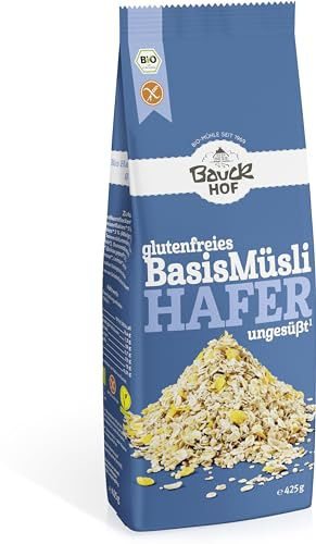 Bauckhof Hafermüsli Basis Bio glutenfrei (6 x 425 gr)