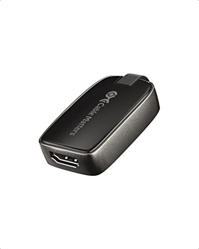 Cable Matters Foldable USB C to HDMI 2.1 Adapter Support 4K 120Hz and 8K 60Hz HDR, Portable HDMI to USB C Adapter - Thunderbolt 4 Port Compatible, Max Resolution on MacBook via This Adapter is 4K 60Hz