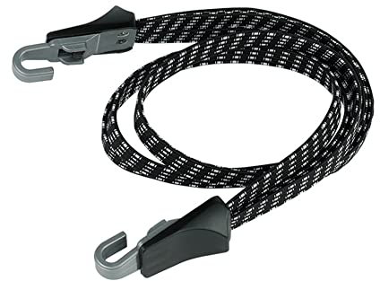 Fahrrad Spanngurte mit Haken, Asudaro Gepäckspanner Expander Gummiband Elastischer Verstellbar Gepäckträger Hochleistungs Bungee Schnüre für Taschen, Elektrofahrzeuge, Helme Schwarz