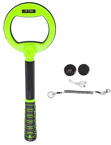 Rilevatore di Metalli Subacqueo, Pinpointer Portatile Tipo C, Impermeabile, Verde