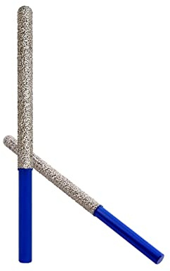 SHDIATOOL Tuck Point Pin Diamond Bit - 2pcs 118MM Länge x 7MM Round Shank Diamond Glitter Bit für Nass/Trocken Entfernen von alten Mörtel Schleifen/Formen Mauerwerk, Stein, Beton, Innenecken