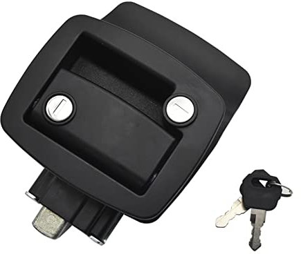 Serrure de porte d'entrée de remorque de voyage de caravane RV à l'intérieur et à l'extérieur de remplacement de serrure de porte ouverte Double for RV/camping-car/remorque 1 pièces