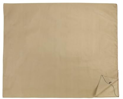 Maximex Pflanzenschutz-Vlies beige lichtdurchlässig für Gartenpflanzen mit Reißverschluss und Kordel 80 x 60 cm Kunststoff PP Polyester Polyamid